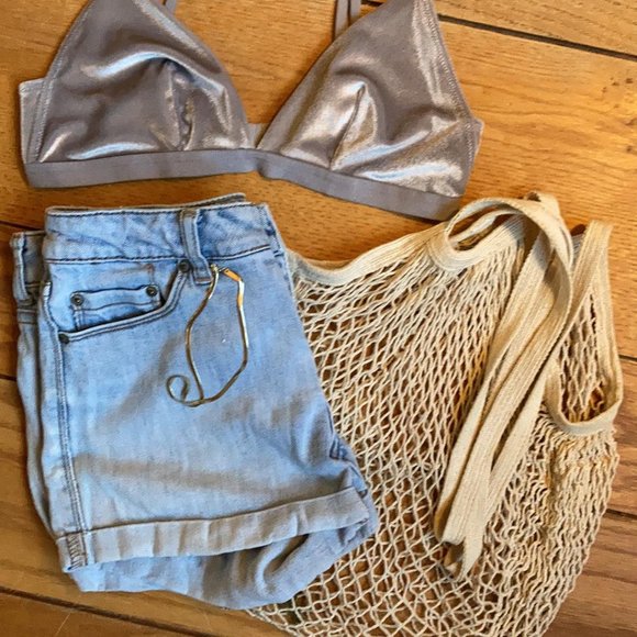 Summer Shorts and Velvet Bra - 2 item - Picture 3 of 3